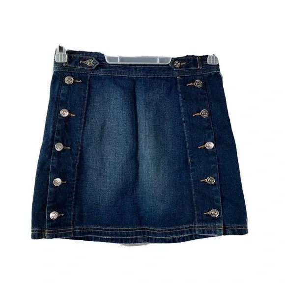 Current Elliott‎ Skirt Womens Size 26 The Ballast Denim Deep Lagoon $224 - Picture 2 of 3
